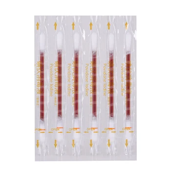 30pcs/lot Medical Alcohol Disposable Emergency Cotton Stick Iodine Swab Disinfected Swab for Children Adults Baby Cotton Swab
30pcs/lot Medical Alcohol Disposable Emergency Cotton Stick Iodine Swab Disinfected Swab for Children Adults Baby Cotton Swab