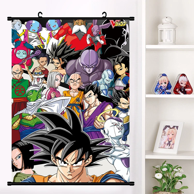 40*60cm Hot Anime Dragon Ball Z Caulifla Poster Wall Scroll Home Decor