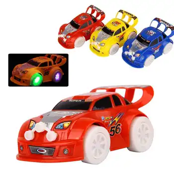 Electronics Toy Car Track Flashing LED Light Vehicle Car Model Music Sound Car Toys Kid Children Toys Racing for Birthday Gift
Electronics Toy Car Track Flashing LED Light Vehicle Car Model Music Sound Car Toys Kid Children Toys Racing for Birthday Gift