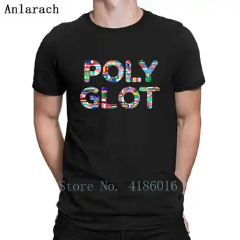 Polyglot Design With Flags For Multilingual People T Shirt Fashion Cotton Summer Style Unique Trend Printed O Neck Shirt
Polyglot Design With Flags For Multilingual People T Shirt Fashion Cotton Summer Style Unique Trend Printed O Neck Shirt