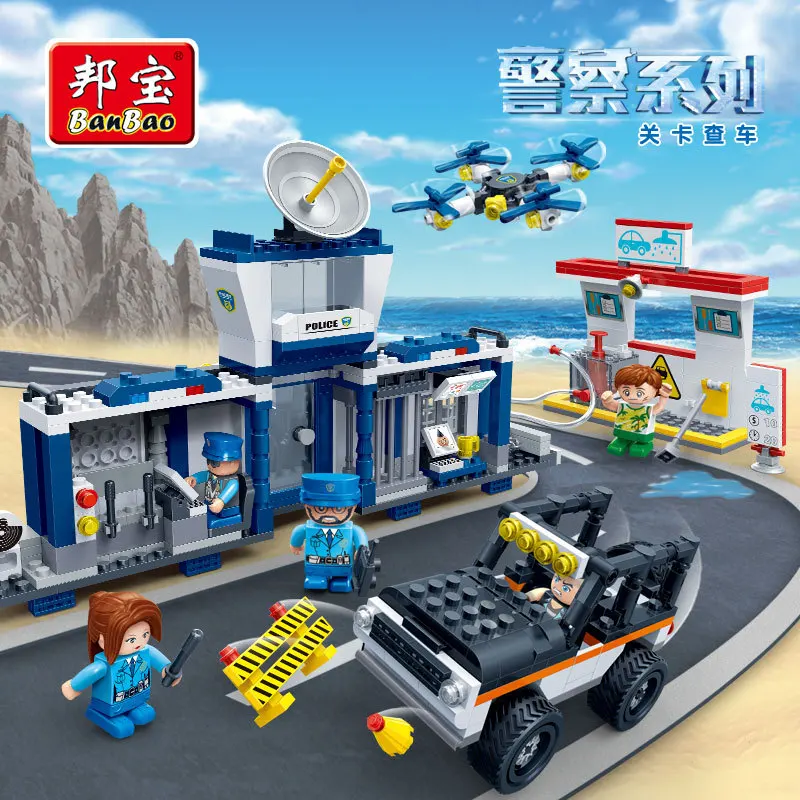 BanBao 7021 Police Transformation Police Car Small Particles Building Blocks Boy Assembled Educational Toy 6-7-10-12-Year-Old
BanBao 7021 Police Transformation Police Car Small Particles Building Blocks Boy Assembled Educational Toy 6-7-10-12-Year-Old