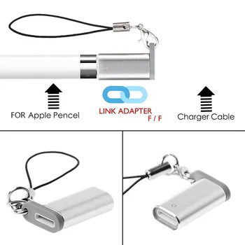 Female To Female Lightning Charger Connector For Ipad Pro For Apple Pencil Adapter Portable Charging Interface Converter
Female To Female Lightning Charger Connector For Ipad Pro For Apple Pencil Adapter Portable Charging Interface Converter
