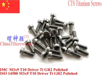 Titanium screws M3x9 ISO 14580 Torx T10 Driver Socket Cap Head Ti GR2 25 pcs
Titanium screws M3x9 ISO 14580 Torx T10 Driver Socket Cap Head Ti GR2 25 pcs