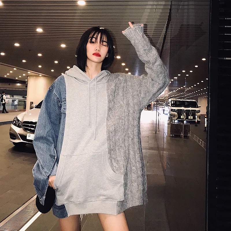 Mid-Length Hooded Sweatshirt New Spring Winter Loose Hoodie Women's INS Plus Thick Velvet Jacket Oversize Hoodies Warm Pullovers
Mid-Length Hooded Sweatshirt New Spring Winter Loose Hoodie Women's INS Plus Thick Velvet Jacket Oversize Hoodies Warm Pullovers