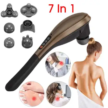 7 in 1 Massage stick Multifunctional Cordless Percussion Body Neck Back Feet Cordless Electric Percussion Full Body Massage
7 in 1 Massage stick Multifunctional Cordless Percussion Body Neck Back Feet Cordless Electric Percussion Full Body Massage