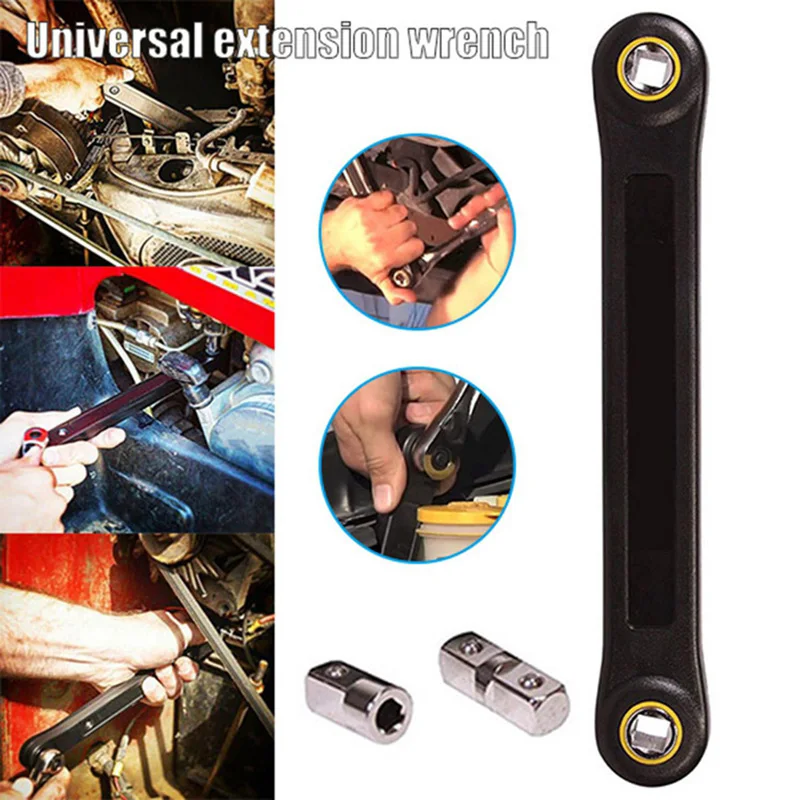 Universal Extension Wrench 3/8 Inch Spanner Screw Nut Wrench Convenient Handhold Hand Tools Automotive Tool DIY Key Set
Universal Extension Wrench 3/8 Inch Spanner Screw Nut Wrench Convenient Handhold Hand Tools Automotive Tool DIY Key Set