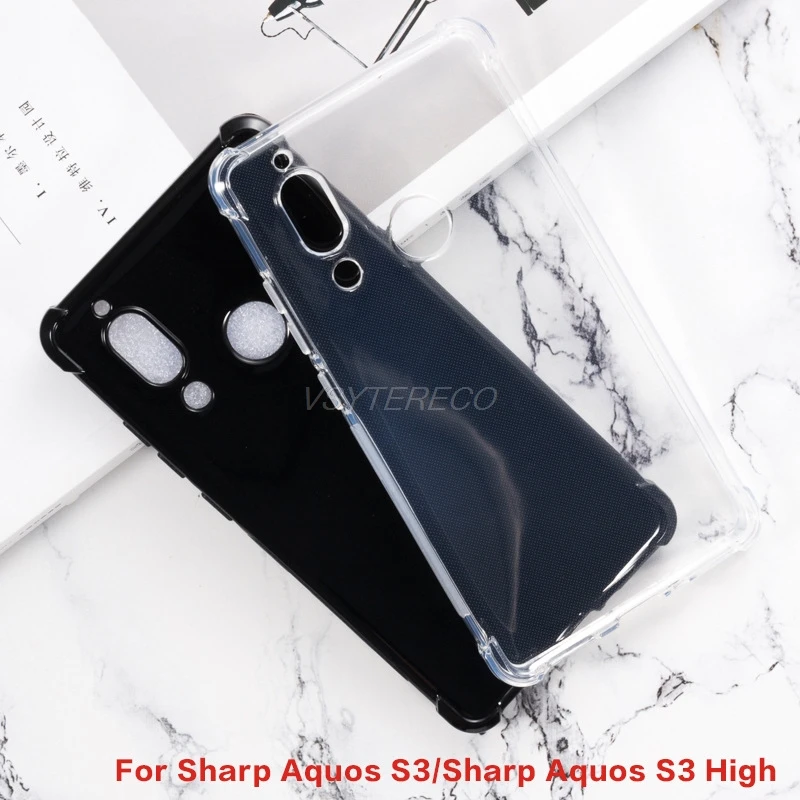 Чехол для смартфона Sharp Aquos S3 чехол 6 дюймов противоударный ТПУ силиконовый