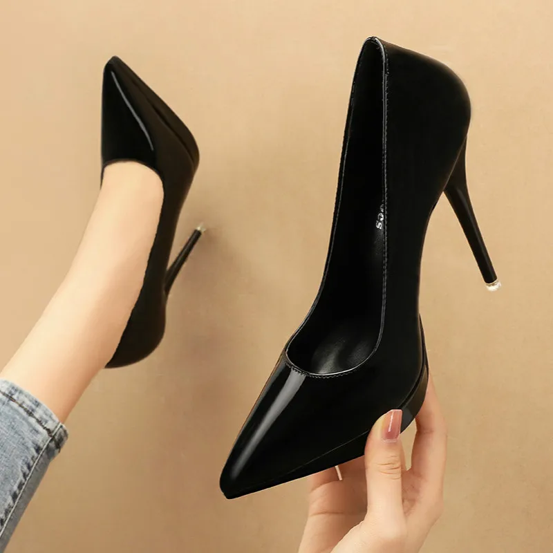 Summer Women Shoes Fashion Pumps Shoes Pointed Toe Thin Heels Dress Shallow Nightclub Sexy Occupation 12cm High Heels Slip-On
Summer Women Shoes Fashion Pumps Shoes Pointed Toe Thin Heels Dress Shallow Nightclub Sexy Occupation 12cm High Heels Slip-On