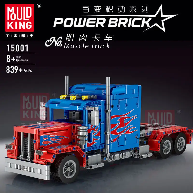 839pcs Technic RC Assembled Stunt truck APP Remote Control Building Blocks Vehicle Transformers Optimus Prime DIY Toys Kids Gift
839pcs Technic RC Assembled Stunt truck APP Remote Control Building Blocks Vehicle Transformers Optimus Prime DIY Toys Kids Gift