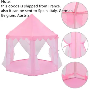 133 x 140 cm Princess Play Tent Pink Bring Great Enjoyment Polyester Material Easy to Clean Outdoor Tents For Kids Over 3 Years
133 x 140 cm Princess Play Tent Pink Bring Great Enjoyment Polyester Material Easy to Clean Outdoor Tents For Kids Over 3 Years