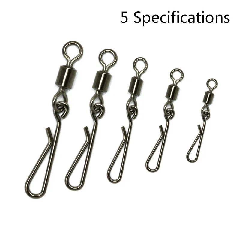 20pcs/Lot Rolling Swivel With Hanging Snap Fishing Tackle Fishing Hook Connector HIGH QUALITY GOODS TO BUY
20pcs/Lot Rolling Swivel With Hanging Snap Fishing Tackle Fishing Hook Connector HIGH QUALITY GOODS TO BUY