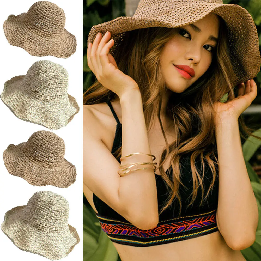 Boho Style Bow Sun Hat Wide Brim Floppy Summer Hats For Women Beach Panama Straw Dome Bucket Hat Femme Shade Hat
Boho Style Bow Sun Hat Wide Brim Floppy Summer Hats For Women Beach Panama Straw Dome Bucket Hat Femme Shade Hat