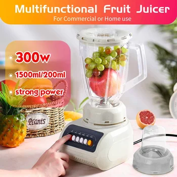 220V 300W Commercial Grade Blender Mixer BPA Free Heavy Duty Automatic Fruit Juicer Kitchen Food Processor Ice Crusher Smoothies
220V 300W Commercial Grade Blender Mixer BPA Free Heavy Duty Automatic Fruit Juicer Kitchen Food Processor Ice Crusher Smoothies