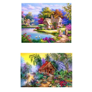Full Square Drill Diamond Embroidery Cottage Scenery & 5D Diy Diamond Painting House Scenery Full Round Diamond
Full Square Drill Diamond Embroidery Cottage Scenery & 5D Diy Diamond Painting House Scenery Full Round Diamond