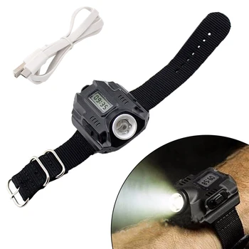 Outdoor Watch Flash Light Waterproof Rechargeable LEDs Wrist Torches Flashlight Digital Watch For Camping Hiking Night Ride
Outdoor Watch Flash Light Waterproof Rechargeable LEDs Wrist Torches Flashlight Digital Watch For Camping Hiking Night Ride
