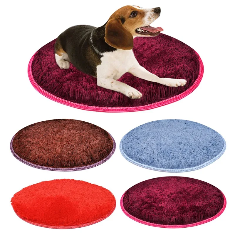 Plush Non woven Soft Round Pet Bed Mat For Dog Cat Puppy Durable Comfortable All Seasons Mechanical Wash Sleeping Cushion
Plush Non woven Soft Round Pet Bed Mat For Dog Cat Puppy Durable Comfortable All Seasons Mechanical Wash Sleeping Cushion