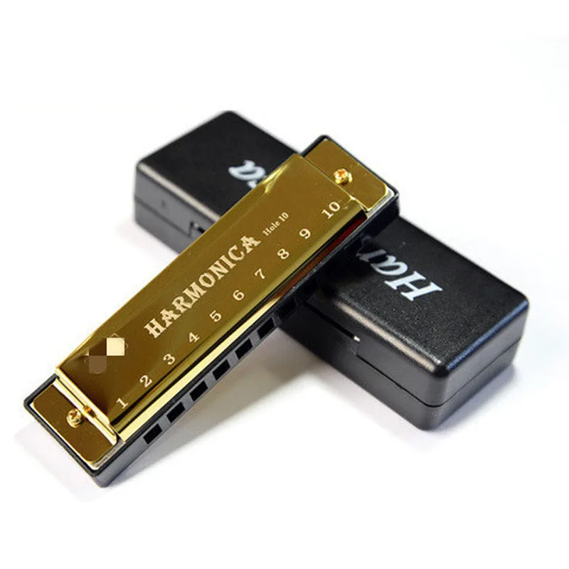 10 Holes Key of C Blues Harmonica Musical Instrument Educational Toy with Case Chromatic Harmonica
10 Holes Key of C Blues Harmonica Musical Instrument Educational Toy with Case Chromatic Harmonica