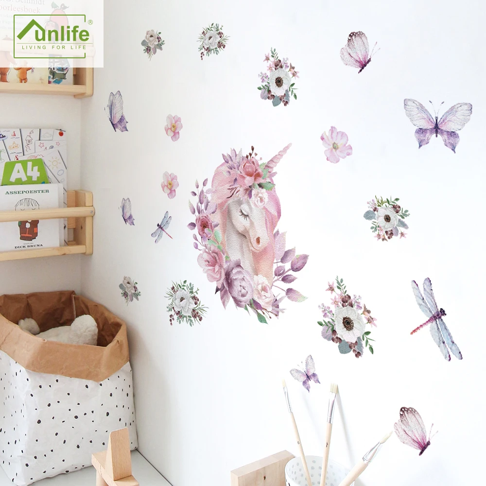 Funlife® Secret Garden of Unicorn Wall Stickers Children Wallpaper Peel & Stick Wall Decals Self-Adhesive for Home Decorative
Funlife® Secret Garden of Unicorn Wall Stickers Children Wallpaper Peel & Stick Wall Decals Self-Adhesive for Home Decorative