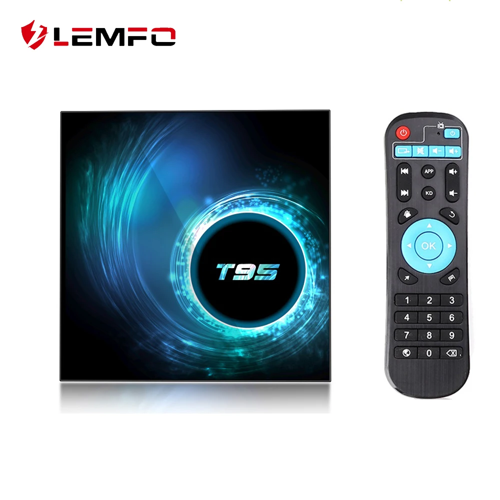 LEMFO-Smart TV Box T95 H616 Android 2020 6K 3D YouTube Google Play Netflix 10 0 | Электроника