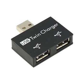 Fashion Mini USB Hub 2 Ports USB 2.0 Splitter Charger Adapter for Mobile Phone PC Computer Tablet Accessories LX9A
Fashion Mini USB Hub 2 Ports USB 2.0 Splitter Charger Adapter for Mobile Phone PC Computer Tablet Accessories LX9A