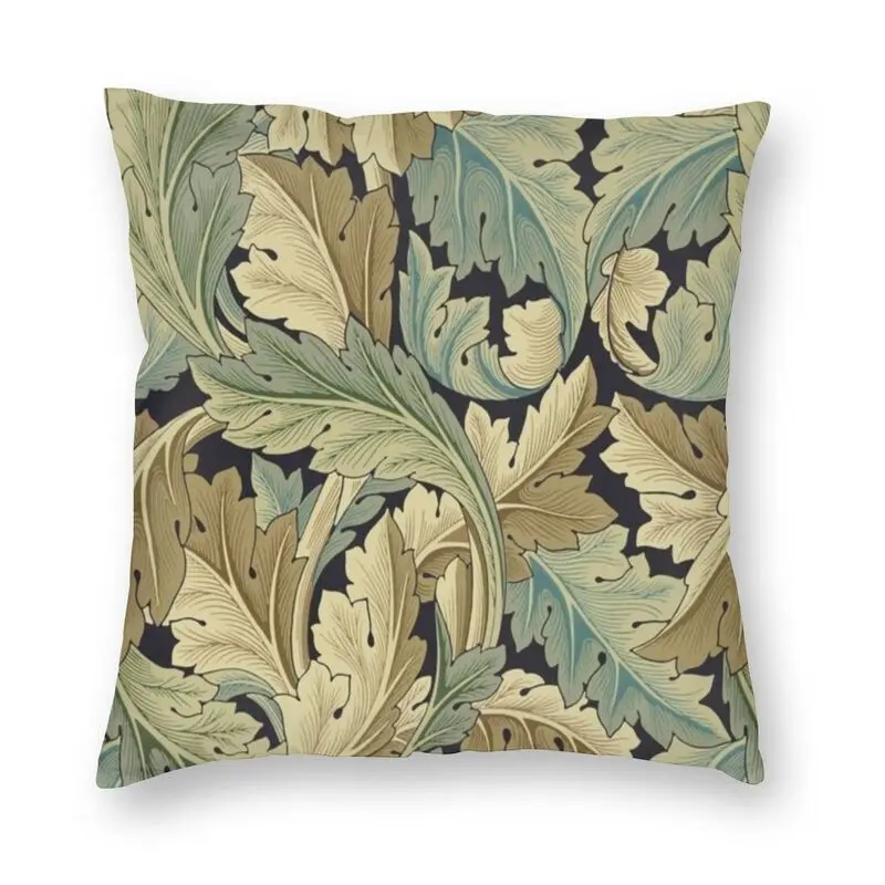 Фото William Morris Acanthus Cushion Cover 45x45 Decoration Print Pillowcover Vintage Floral Plant Throw Pillow Case for Bedding Sofa | Дом и сад