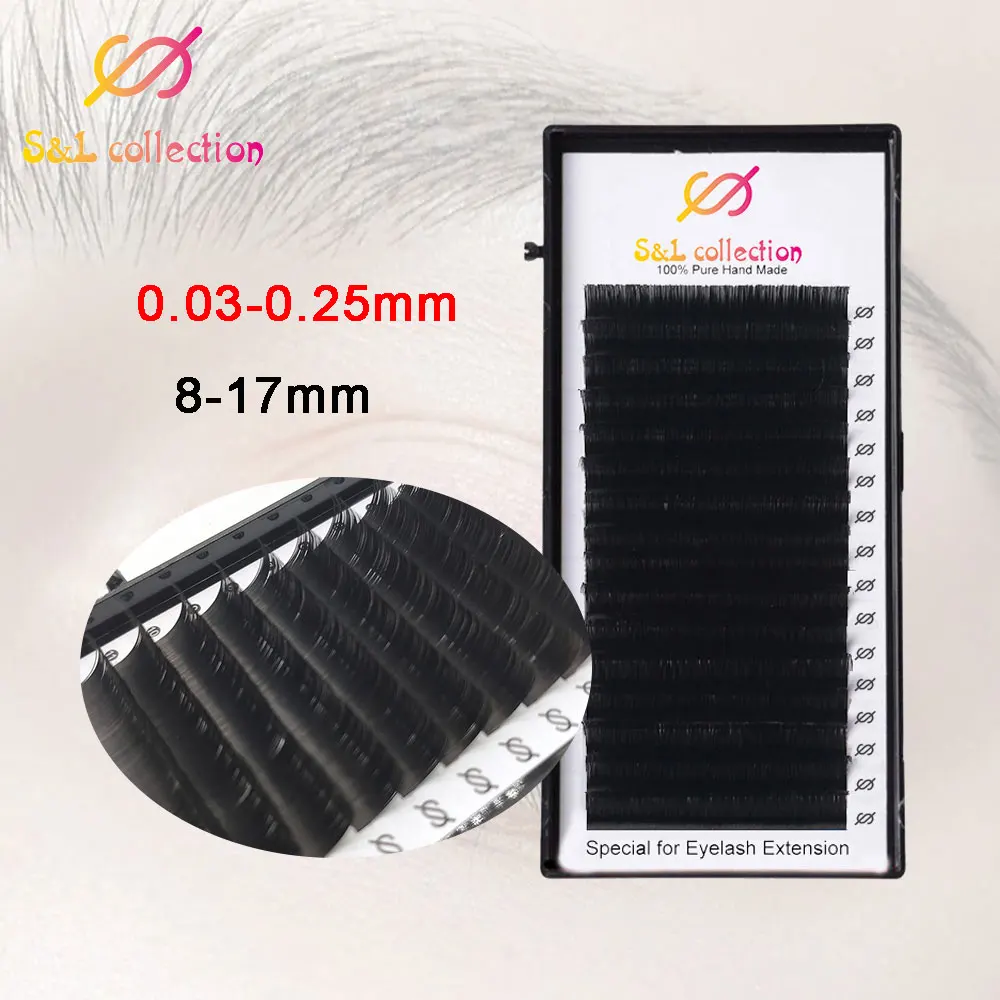 High Quality 16Rows Thickness 0.03 to 0.25 Faux Mink Eyelashes Individual Eyelash Lashes Soft Eyelash Extension False Eyelash
High Quality 16Rows Thickness 0.03 to 0.25 Faux Mink Eyelashes Individual Eyelash Lashes Soft Eyelash Extension False Eyelash