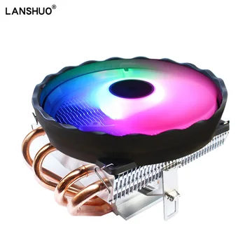 LANSHUO Cpu radiator am4 Radiator 4 Heat Pipe freeze 12cm cpu heat sink fan For 775 1150 1366 AMD3 AM4 X79 X99 CPU Cooling Fans
LANSHUO Cpu radiator am4 Radiator 4 Heat Pipe freeze 12cm cpu heat sink fan For 775 1150 1366 AMD3 AM4 X79 X99 CPU Cooling Fans