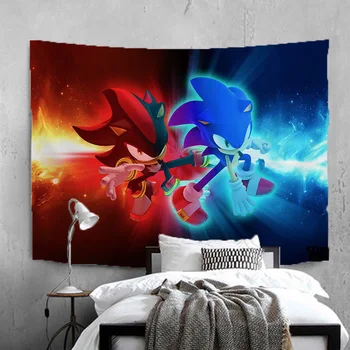 Anime Sonic Kid Funny cartoon Blanket Tapestry 3D Printed Tapestrying Rectangular Home Decor Wall Hanging style-3
Anime Sonic Kid Funny cartoon Blanket Tapestry 3D Printed Tapestrying Rectangular Home Decor Wall Hanging style-3