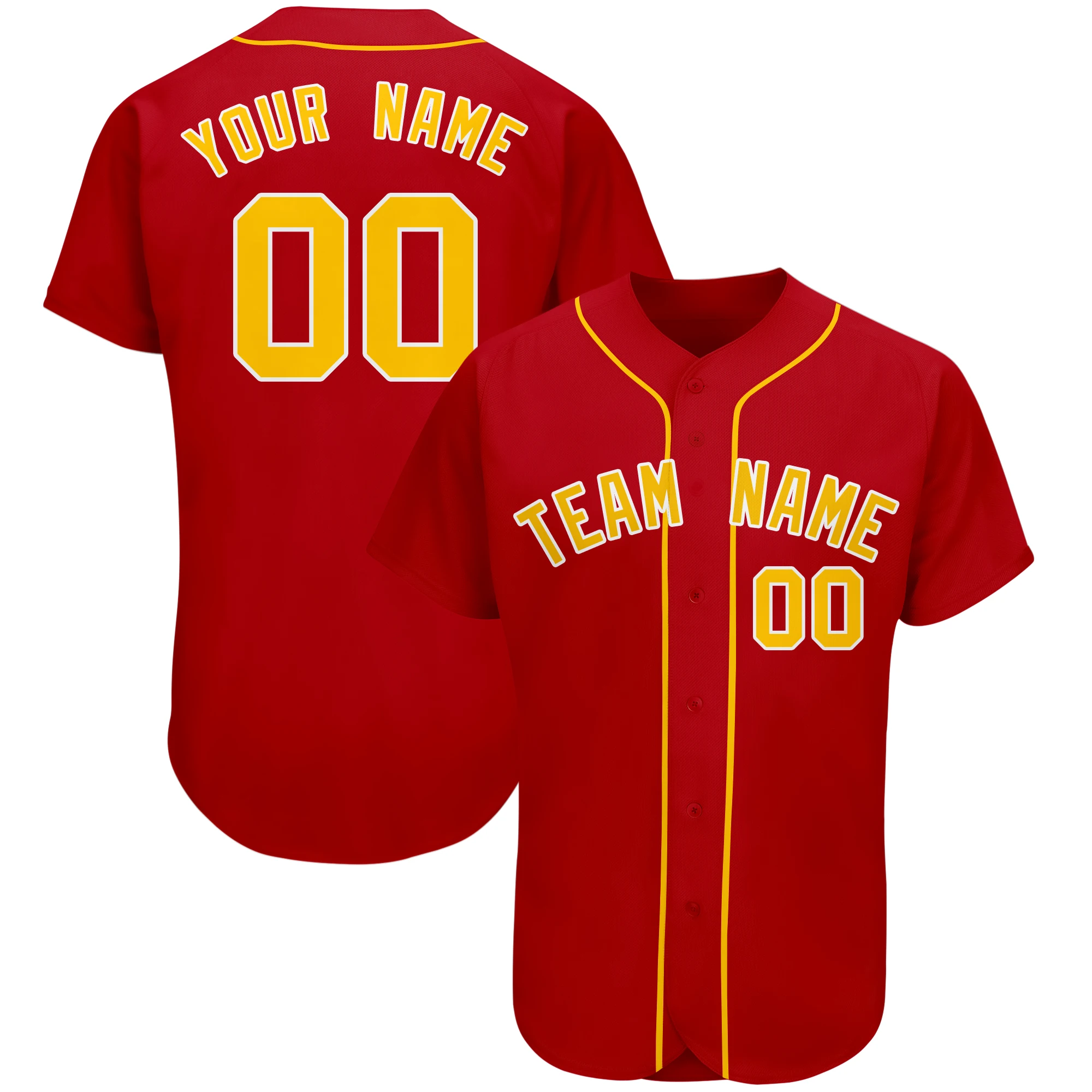 Custom Baseball Fans Sports Short Sleeve Jerseys for Men Mesh Tees Printed Your Team Name and Number
Custom Baseball Fans Sports Short Sleeve Jerseys for Men Mesh Tees Printed Your Team Name and Number