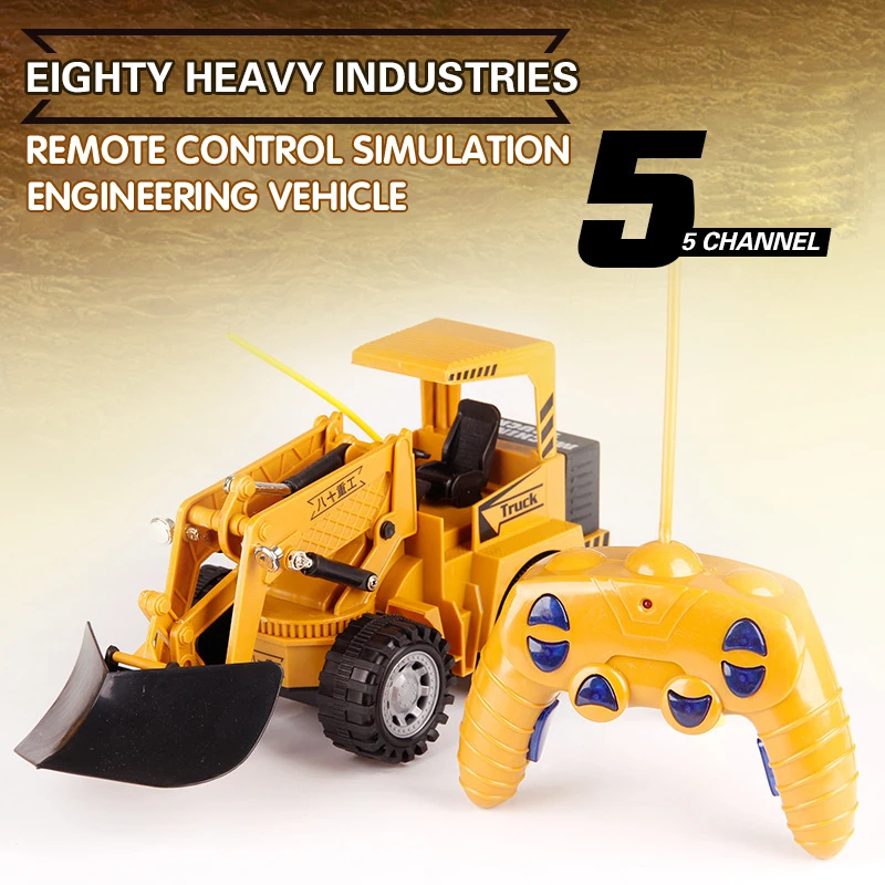 New Design RC Engineering Vehicle Car 2.4Ghz 5 Channel 1:24 RC Excavator Toy Plastic RTR For Kids Christmas Gift Excavator Truck
New Design RC Engineering Vehicle Car 2.4Ghz 5 Channel 1:24 RC Excavator Toy Plastic RTR For Kids Christmas Gift Excavator Truck