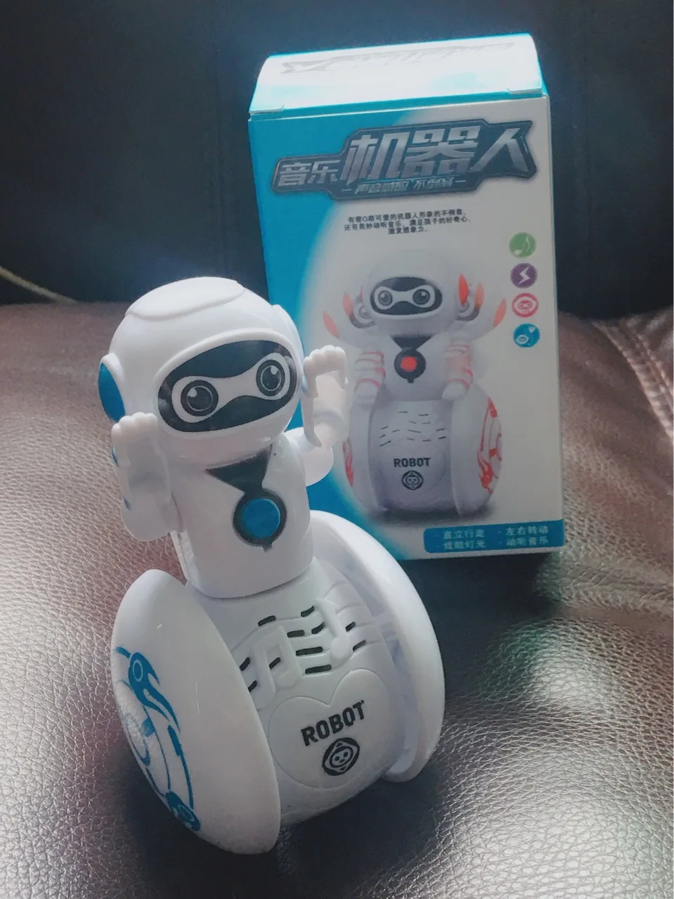 New Style Music Lights Intelligent Robot Multi-functional Sensing Touch Tumbler Robot Electric Toys
New Style Music Lights Intelligent Robot Multi-functional Sensing Touch Tumbler Robot Electric Toys