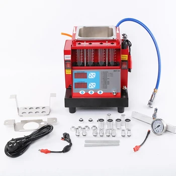 Gasoline Vehicles Fuel Injector Maintenance Machine Nozzle Injector Detector Ultrasonic MST-30 with 4 Cylinders
Gasoline Vehicles Fuel Injector Maintenance Machine Nozzle Injector Detector Ultrasonic MST-30 with 4 Cylinders