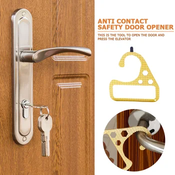 Elevator Door Opener Contactless Tool Set Keychain Door Handle Pull Ring Gadgets for Home Caring Health Ornaments
Elevator Door Opener Contactless Tool Set Keychain Door Handle Pull Ring Gadgets for Home Caring Health Ornaments