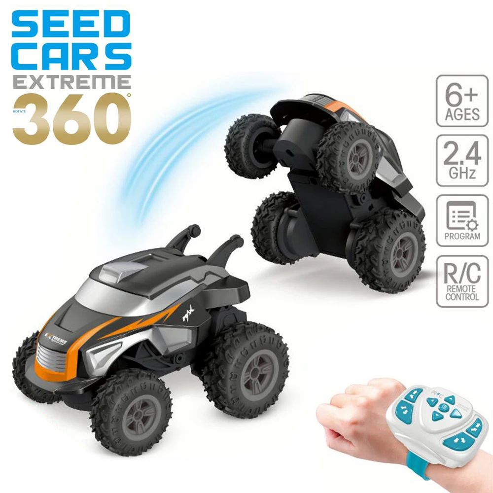 RC Cars 2CH 2.4G Watch Control Electric Radio Remote Stunt Vehicle 360° Rotation Control RC Car Gift Toys for Children
RC Cars 2CH 2.4G Watch Control Electric Radio Remote Stunt Vehicle 360° Rotation Control RC Car Gift Toys for Children