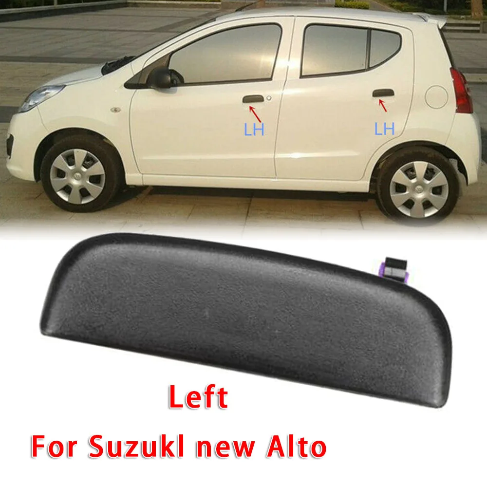 Black Door Handle Car Exterior For Suzuki New Alto Plastic Replacement Accessories Left/Right Outdoor Durable Portable Practical
Black Door Handle Car Exterior For Suzuki New Alto Plastic Replacement Accessories Left/Right Outdoor Durable Portable Practical