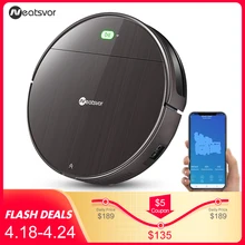 Робот-пылесос NEATSVOR V392, коричневый пылесос, влажная и сухая уборка, управление через приложение автоматическая зарядка, 1800 Па(China)