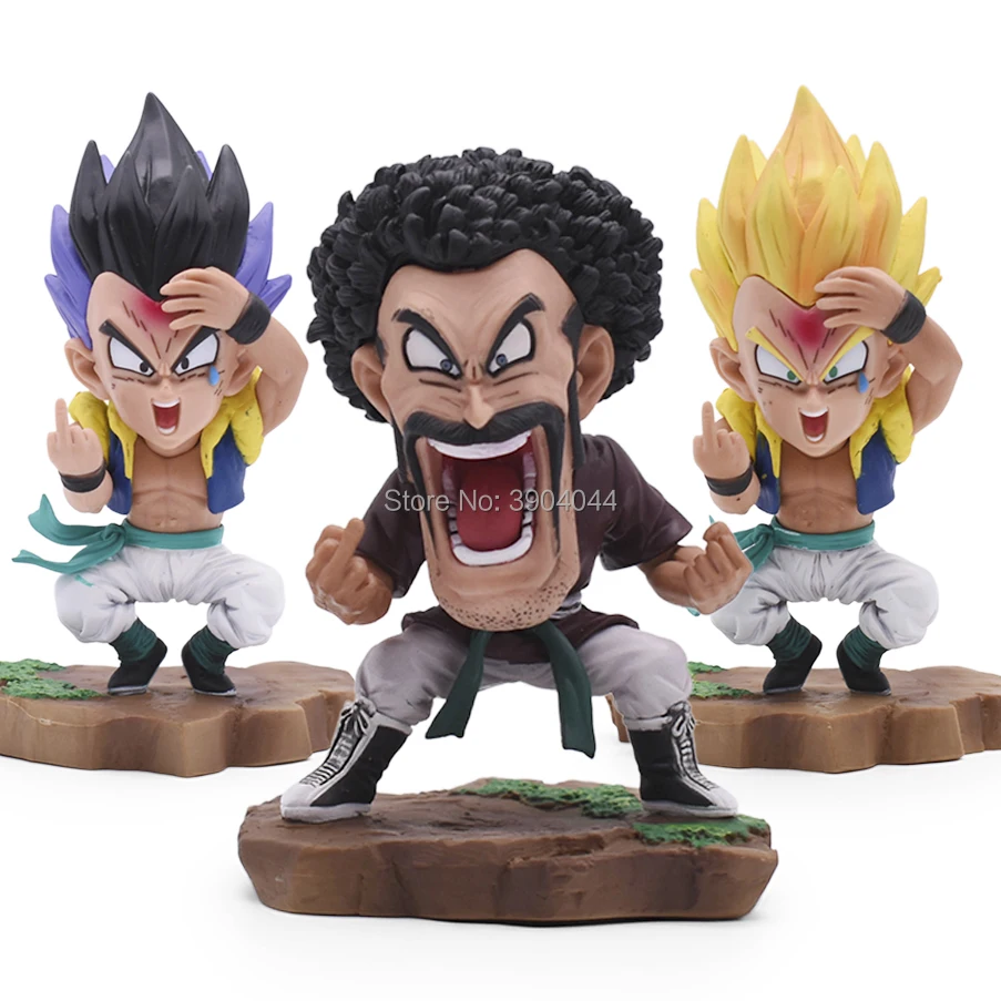 13-16cm Anime DBZ Gotenks Hercule Ultimate Bot Complete Body Erect Middle Finger Action Figure Model Doll Toy Gift
13-16cm Anime DBZ Gotenks Hercule Ultimate Bot Complete Body Erect Middle Finger Action Figure Model Doll Toy Gift