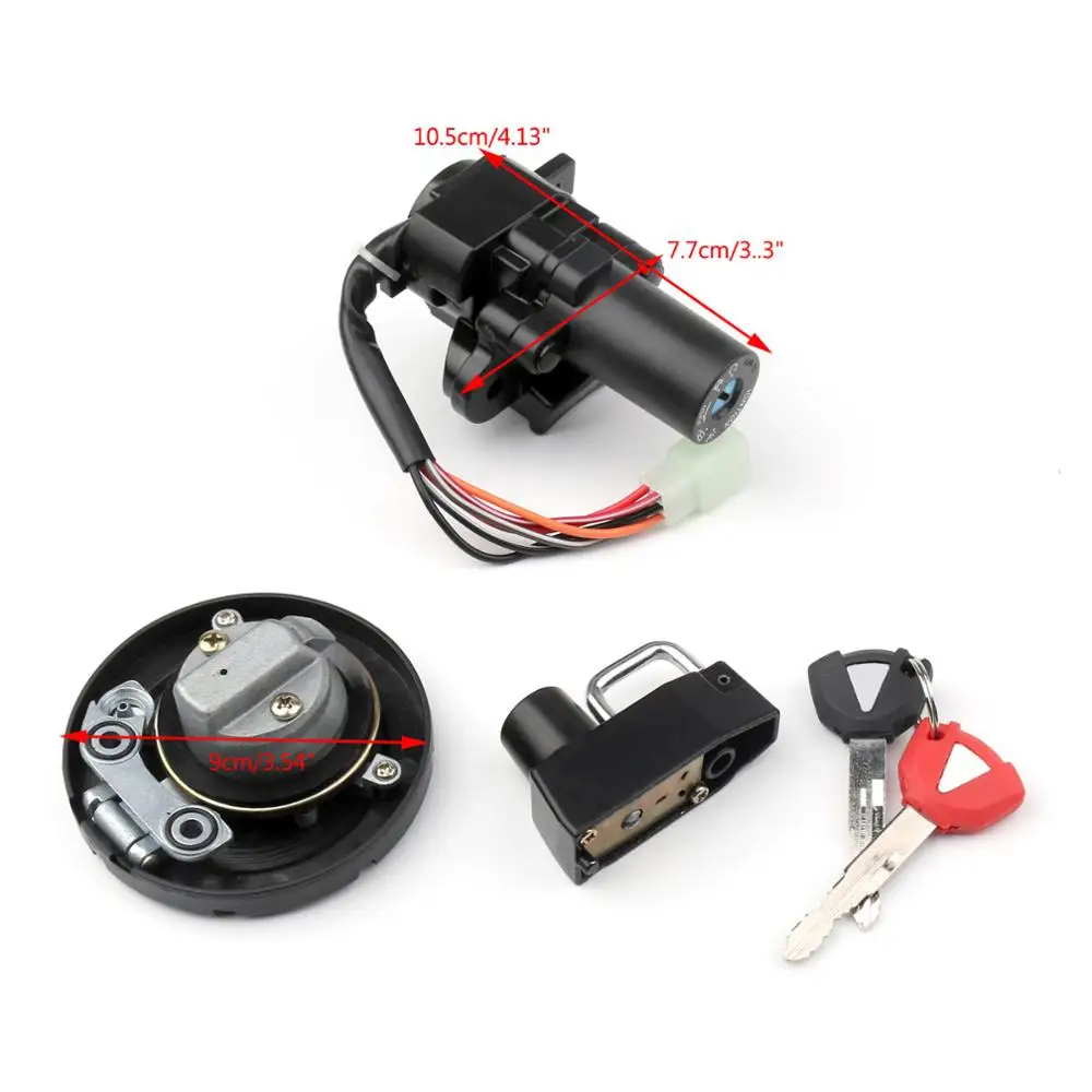 Artudatech Ignition Switch Lock + Fuel Gas Cap Key Set For Kawasaki KLX250 KL110 PRO KL250 51049-0047 Motorcycle Accessories
Artudatech Ignition Switch Lock + Fuel Gas Cap Key Set For Kawasaki KLX250 KL110 PRO KL250 51049-0047 Motorcycle Accessories