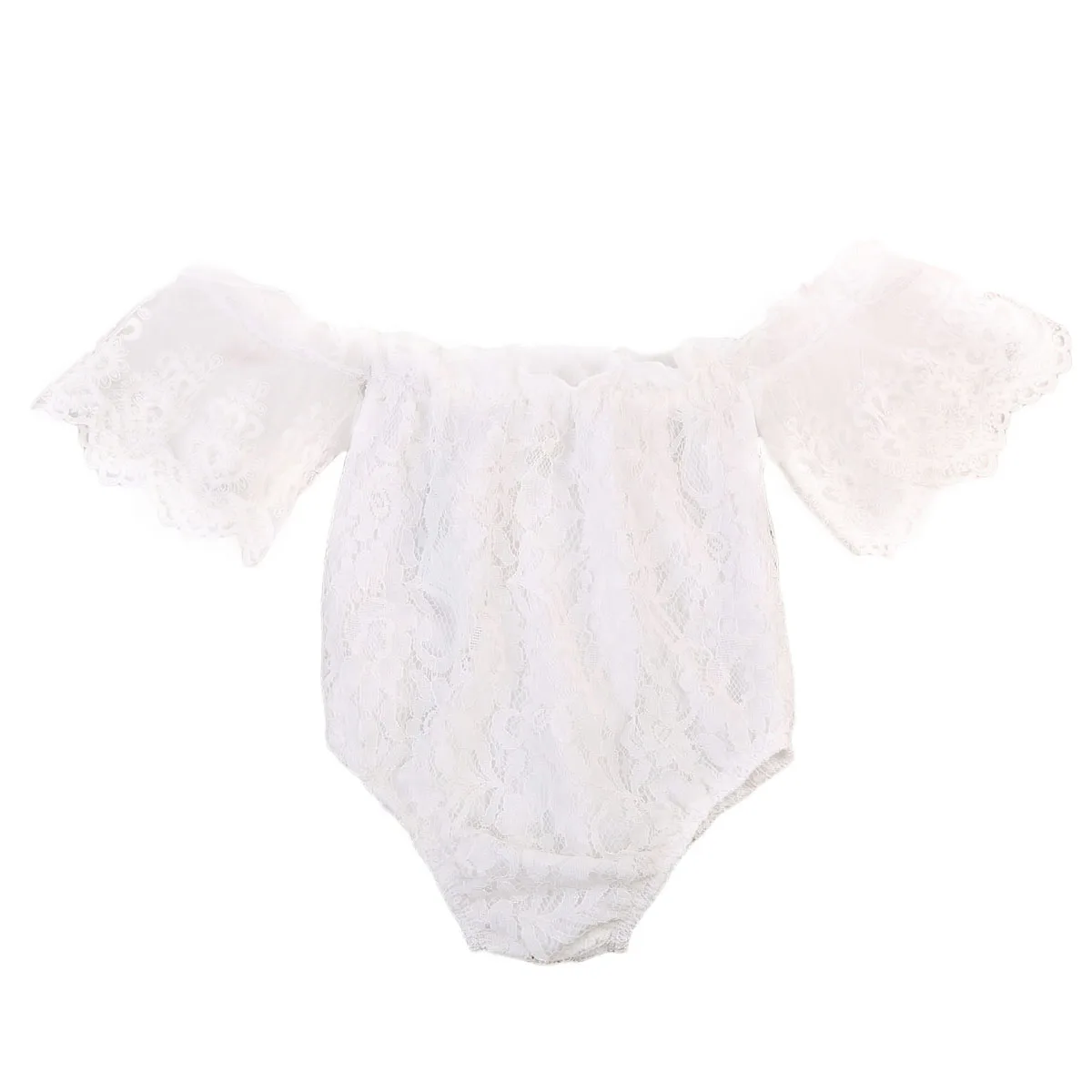 Children Kid Baby Clothing Rompers Summer Solid Off the Shoulder Lace Bodysuit For Baby Girl Sunsuit Jumpsuit 0-24 Months
Children Kid Baby Clothing Rompers Summer Solid Off the Shoulder Lace Bodysuit For Baby Girl Sunsuit Jumpsuit 0-24 Months