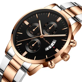 Watch Men Stainless Steel Luxury Military Sport Watch Relogio Masculino Quartz Wristwatches Saat Reloj Hombre with Calendar 2020
Watch Men Stainless Steel Luxury Military Sport Watch Relogio Masculino Quartz Wristwatches Saat Reloj Hombre with Calendar 2020