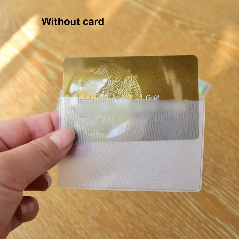 Transparent Matte Anti-Magnetic Bank Card cover Sets IC Card Sets Id Card Sets Bus Card Sets Membership Card Protection Sets
Transparent Matte Anti-Magnetic Bank Card cover Sets IC Card Sets Id Card Sets Bus Card Sets Membership Card Protection Sets
