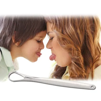 1PC Useful Tongue Scraper Stainless Steel Oral Tongue Cleaner Mouth Brush Coating Brush Reusable Fresh Breath Maker
1PC Useful Tongue Scraper Stainless Steel Oral Tongue Cleaner Mouth Brush Coating Brush Reusable Fresh Breath Maker