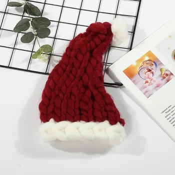 Christmas Hat Sweater Santa Claus Hats Children Soft Woolen Knitted Hat Christmas Gift For Kids Adult Gifts
Christmas Hat Sweater Santa Claus Hats Children Soft Woolen Knitted Hat Christmas Gift For Kids Adult Gifts