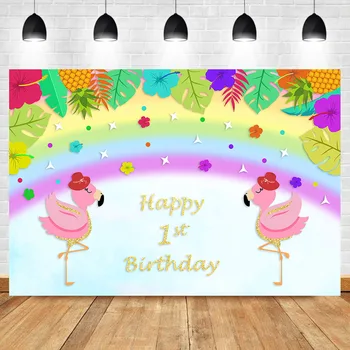 NeoBack Flamingo Theme Backdrop Baby 1th Birthday Party Photo Background Flower Rainbow Little Star Booth Backdrop Photo Studio
NeoBack Flamingo Theme Backdrop Baby 1th Birthday Party Photo Background Flower Rainbow Little Star Booth Backdrop Photo Studio