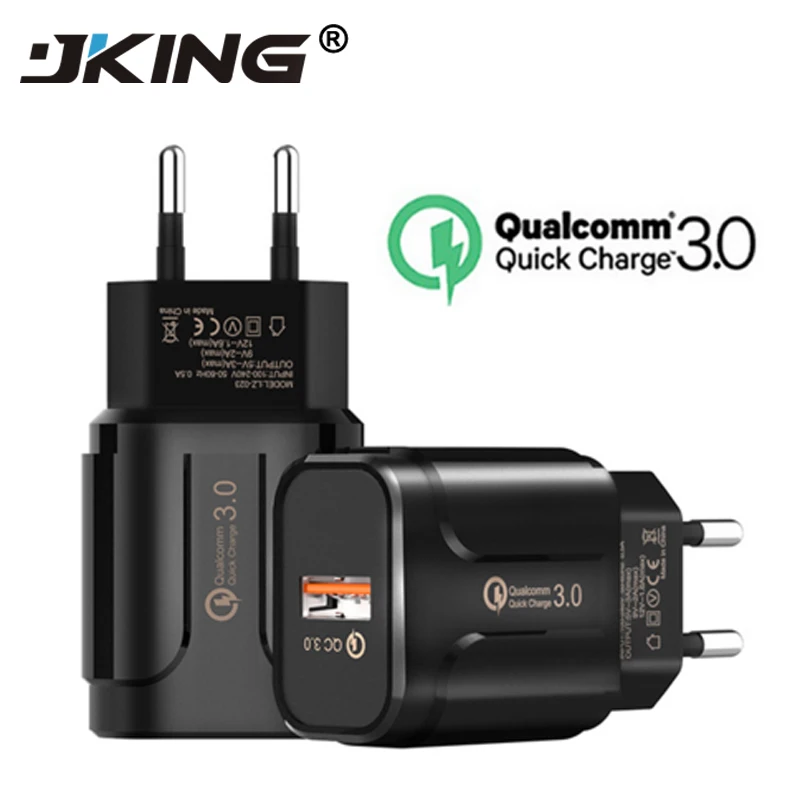 Quick Charge 3.0 Travel Wall Charger Adapter Universal EU Plug Charger QC3.0 Turbo Fast Charger For Huawei Xiaomi iPhone Samsung
Quick Charge 3.0 Travel Wall Charger Adapter Universal EU Plug Charger QC3.0 Turbo Fast Charger For Huawei Xiaomi iPhone Samsung