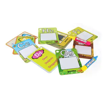 English Learning Card Magic Water Drawing Card with 2 Magic Pens Letter Card Painting Board Educational Toys Drawing Toys gift
English Learning Card Magic Water Drawing Card with 2 Magic Pens Letter Card Painting Board Educational Toys Drawing Toys gift