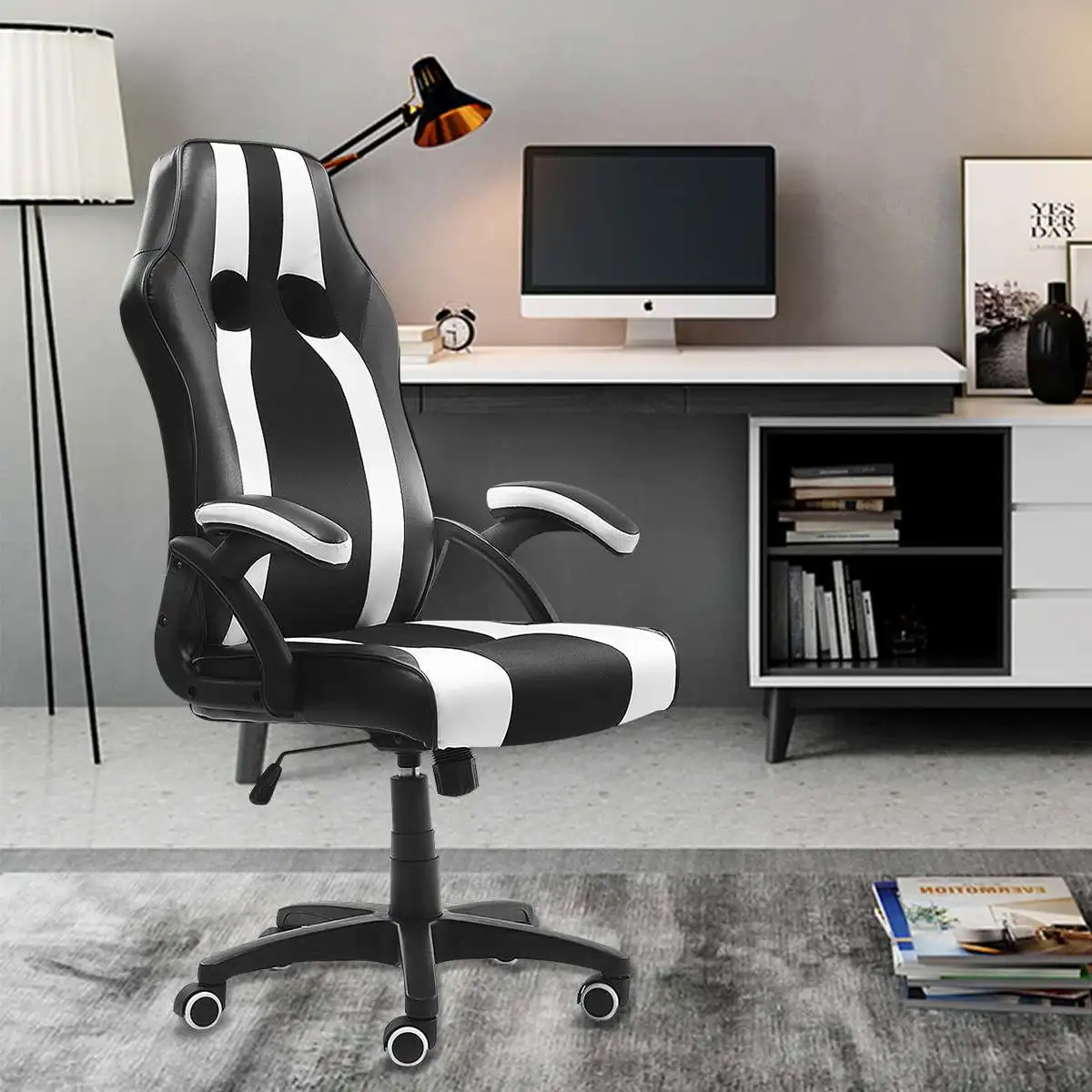 Office Chairs Racing Leather Reclining Gaming Chair WCG Computer Chair Household Chair Desk Chair Armchairs Office Furniture Office Chairs Racing Leather Reclining Gaming Chair WCG Computer Chair Household Chair Desk Chair Armchairs Office Furniture