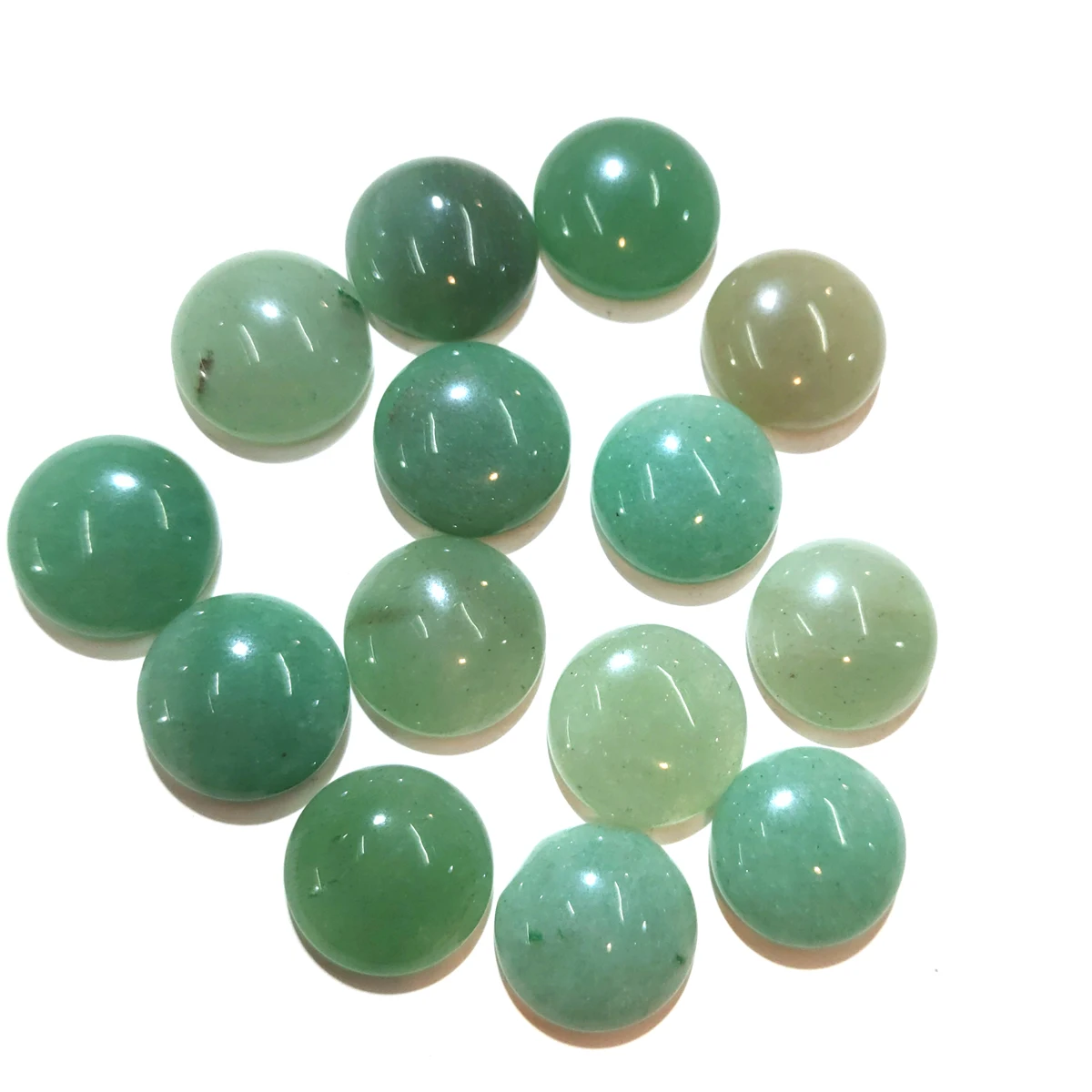 Wholesale Lots of Bulk 20PCS Natural Gemstones Green Aventurine Jade Stone Cabochon No Hole Beads Pendants for Jewelry Making
Wholesale Lots of Bulk 20PCS Natural Gemstones Green Aventurine Jade Stone Cabochon No Hole Beads Pendants for Jewelry Making