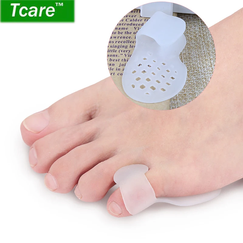 Tcare 1Pair Toe Bunion Corrector Pads for Hallux Valgus Pain Relief Soft Gel Toe Cushion Guard Bunionette Protector
Tcare 1Pair Toe Bunion Corrector Pads for Hallux Valgus Pain Relief Soft Gel Toe Cushion Guard Bunionette Protector