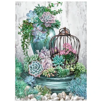 5D DIY Diamond Painting Succulent Garden scenery Full Square Drill Diamond Embroidery green plant Diamond Mosaic Home Decor Gift
5D DIY Diamond Painting Succulent Garden scenery Full Square Drill Diamond Embroidery green plant Diamond Mosaic Home Decor Gift